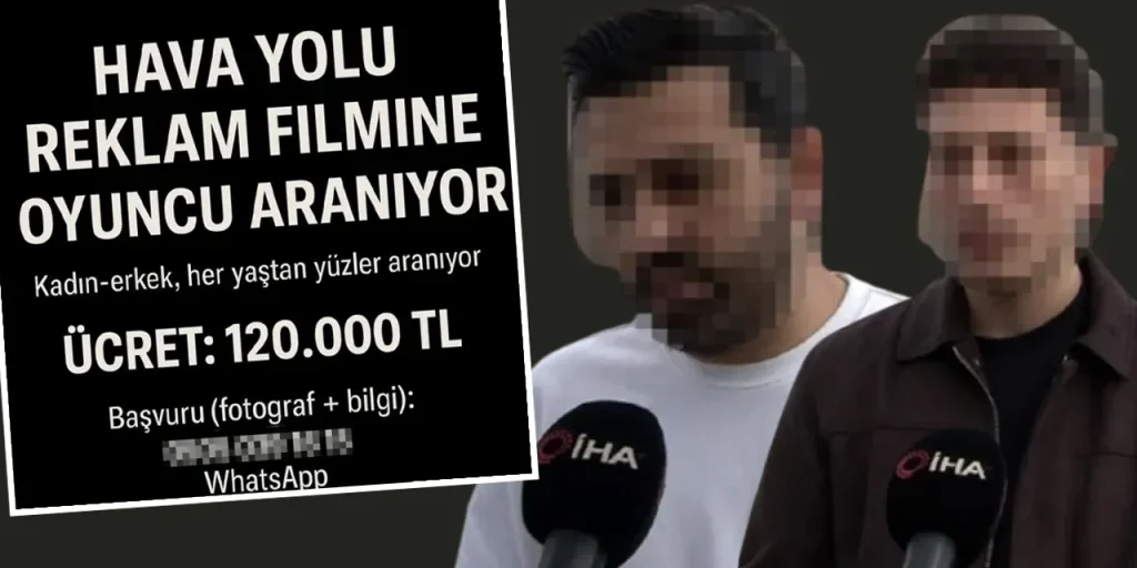 Truffa a Istanbul: 140.000 TL spesi da giovani per annuncio di attori