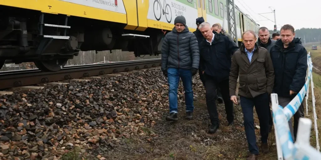 Polonia accusa la Russia per l’attacco a una ferrovia