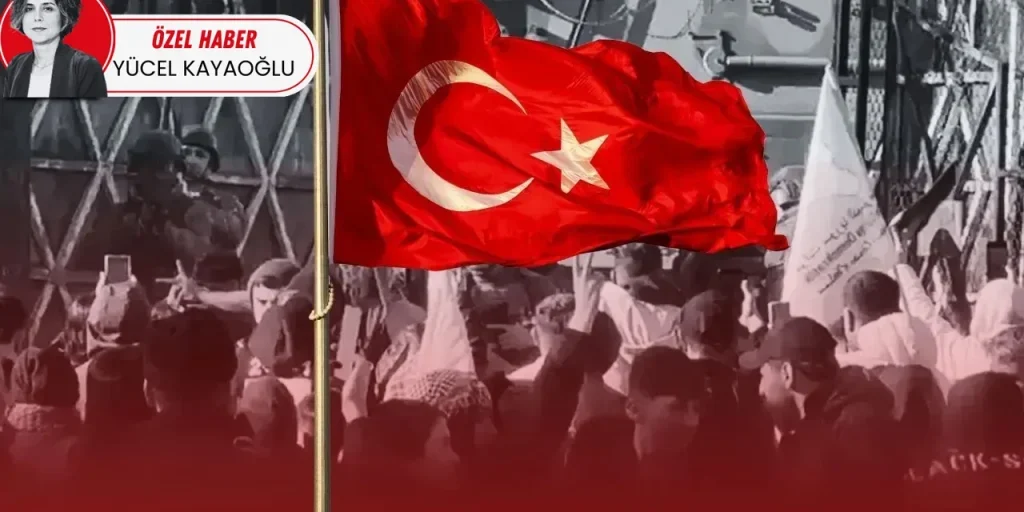 Provocazione con bandiera all'interno dell'organizzazione guidata da Bahoz Erdal