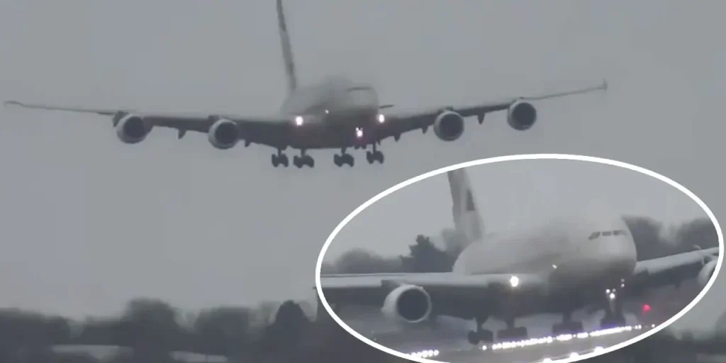 Paris Saint‑Germain subisce atterraggio laterale a causa di forti venti