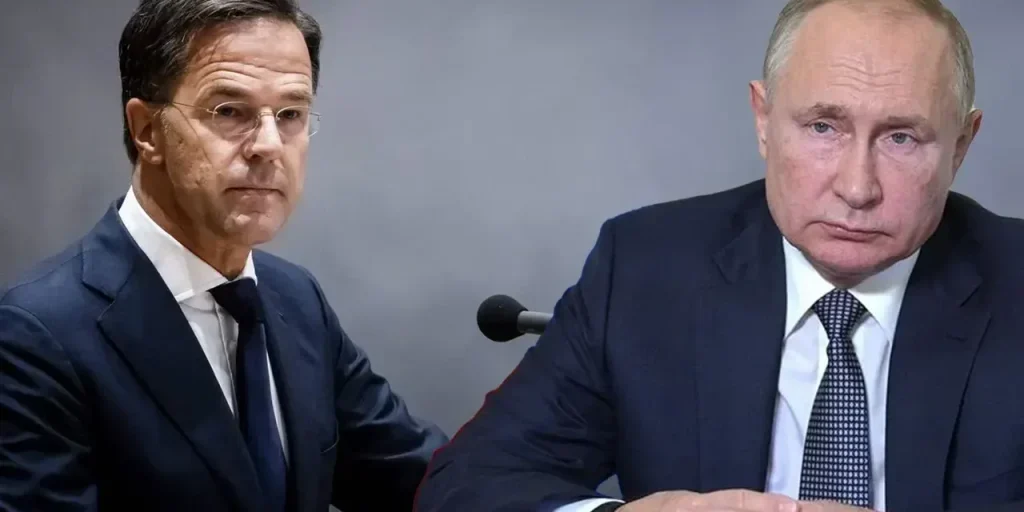 Putin contesta le dichiarazioni di Mark Rutte sulla guerra con la Russia