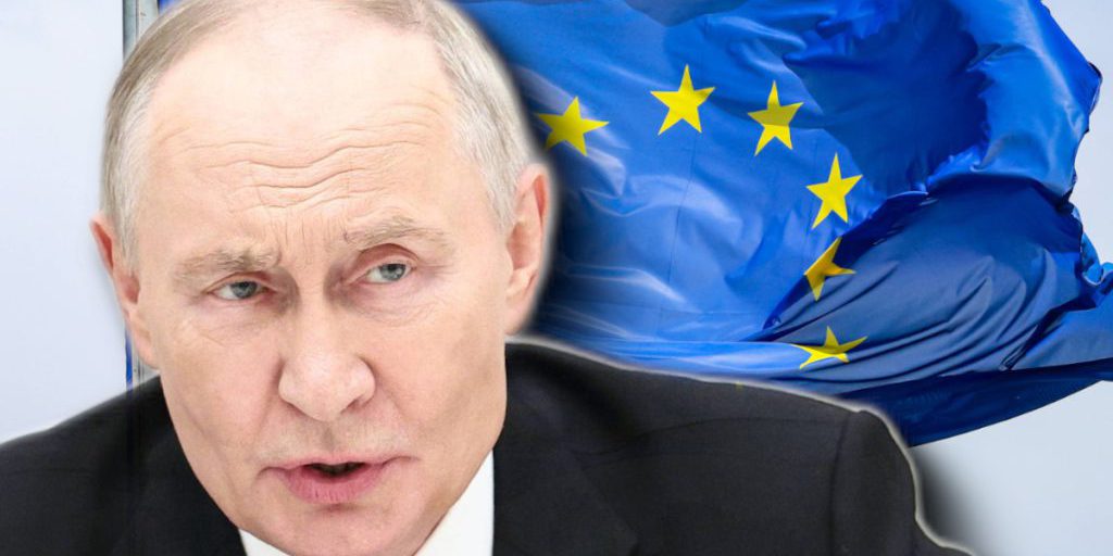 Putin afferma che la Russia è pronta a combattere con l'Unione europea.