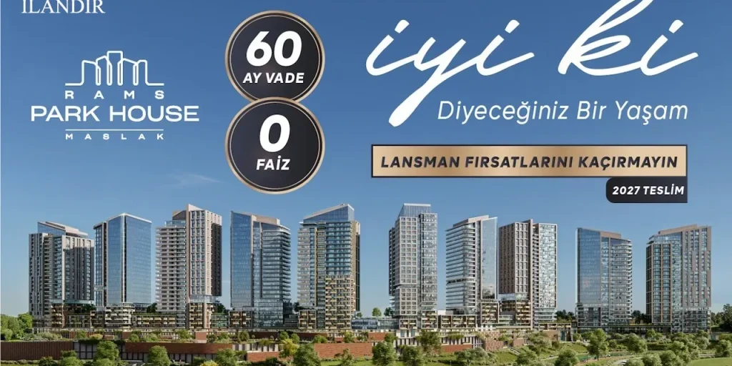 Rams Park House: edificio di Maslak a Istanbul