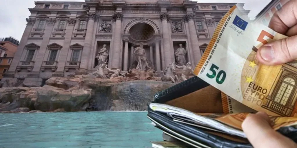 Roma impone 2 euro di ingresso a sei luoghi turistici, tra cui la Fontana di Trevi