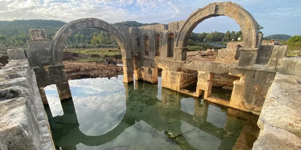 A Myra si scopre un complesso termale romano del II secolo