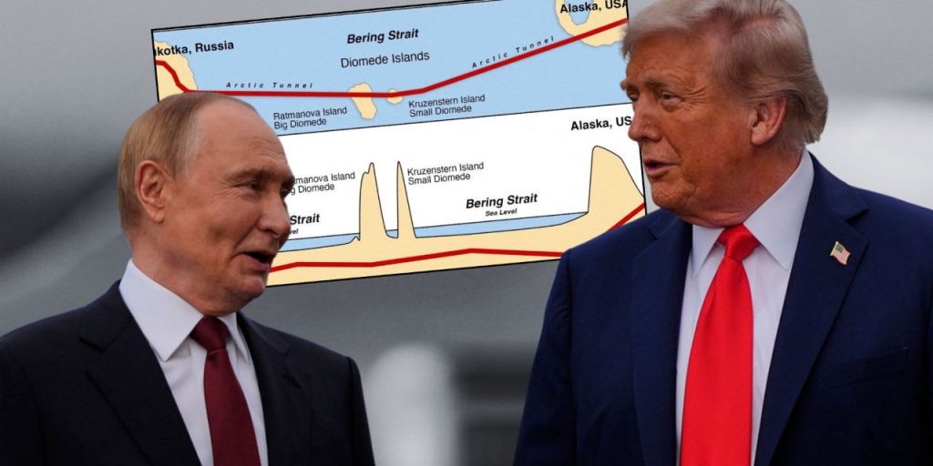 Rusya ve ABD'yi birleştirecek proje! 65 milyar dolarlık demiryolu tüneli