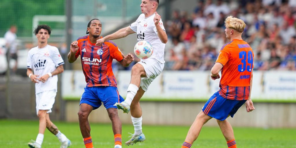 Il Schalke continua a vincere: la vittoria contro il Darmstadt 98 apre nuove prospettive per il club tedesco

Approfondimento
La vittoria contro il Darmstadt 98 rappresenta un importante passo avanti per il Schalke, che sembra essere in una fase di crescita. I giocatori del Königsblau hanno dimostrato una grande determinazione e spirito di squadra, che li ha portati a conquistare un risultato importante.

Possibili Conseguenze
La vittoria contro il Darmstadt 98 potrebbe avere importanti conseguenze per il Schalke, sia in termini di classifica che di morale. I giocatori potrebbero trarre beneficio da questo risultato, che potrebbe dar loro la spinta necessaria per affrontare le prossime partite con maggiore fiducia.

Opinione
È difficile non essere impressionati dalla prestazione del Schalke contro il Darmstadt 98. I giocatori hanno dimostrato una grande capacità di lavorare insieme e di lottare per il risultato, che è stato raggiunto grazie alla loro determinazione e al loro impegno.

Analisi Critica dei Fatti
La vittoria del Schalke contro il Darmstadt 98 è il risultato di un lavoro di squadra e di una strategia ben studiata. I giocatori hanno eseguito le istruzioni del loro allenatore e hanno lavorato insieme per raggiungere l'obiettivo, che è stato conquistato grazie alla loro abilità e alla loro determinazione.

Relazioni con altri fatti
La vittoria del Schalke contro il Darmstadt 98 si inserisce nel contesto di una stagione che sta vedendo il Schalke crescere e migliorare costantemente. I giocatori stanno lavorando duramente per raggiungere i loro obiettivi e la vittoria contro il Darmstadt 98 rappresenta un importante passo avanti in questa direzione.

Contesto storico
Il Schalke ha una lunga storia di successi e di tradizione nel calcio tedesco. La vittoria contro il Darmstadt 98 rappresenta un importante momento nella storia del club, che sta cercando di tornare ai vertici del calcio tedesco.

Fonti
La fonte di questo articolo è il sito web di RSS-Feed, che ha pubblicato l'articolo originale con il titolo "Nach Sieg gegen Darmstadt – Schalke-Profis sorgen für nächsten Hammer".