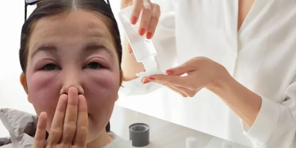 Ragazza di 14 anni soffre reazione allergica dopo l'uso di un prodotto per rimuovere il trucco