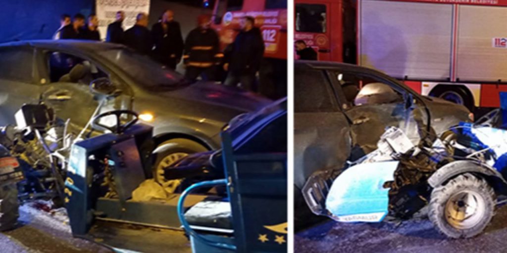 Sakarya'da otomobille 'patpat' çarpıştı: 6 kişi yaralandı!