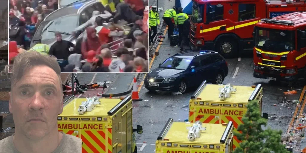 Paul Doyle condannato a 21 anni e 6 mesi per aver guidato un veicolo tra la folla durante le celebrazioni del Liverpool, ferendo 134 persone