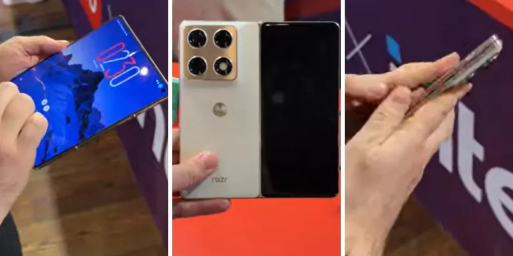 Motorola presenta il nuovo smartphone pieghevole Razr Fold al CES 2026