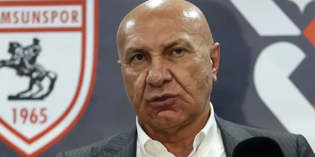 Presidente di Samsunspor Yüksel Yıldırım riceve minacce di morte dopo dichiarazioni pre-partita contro Beşiktaş