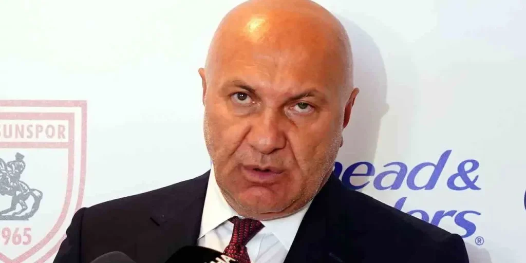 Reazioni del presidente di Samsunspor dopo la sconfitta 3‑2 contro il Galatasaray