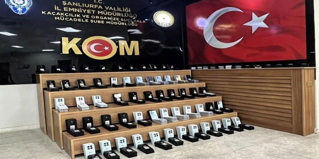 Operazione Anticontraffazione di Successo a Şanlıurfa: 645 Telefoni Cellulari Sequestrati