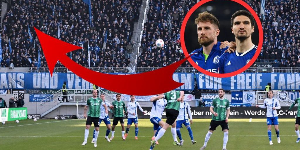Ex-Schalke 04: giocatore sorpreso dai tifosi per il suo posto sul tribune