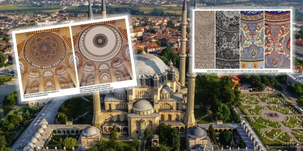 Tribunale di Edirne sospende i lavori di restauro della Moschea Selimiye