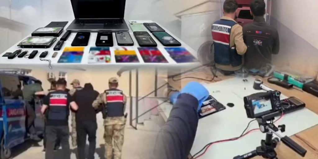 Siber suçlara yönelik operasyon! 61 şüpheli yakalandı