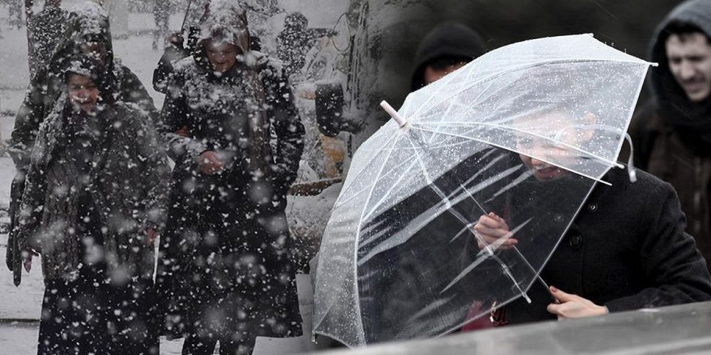 Sıcaklık düşüyor, kar ve sağanak geliyor! Meteoroloji'den 9 kente sarı kodlu uyarı