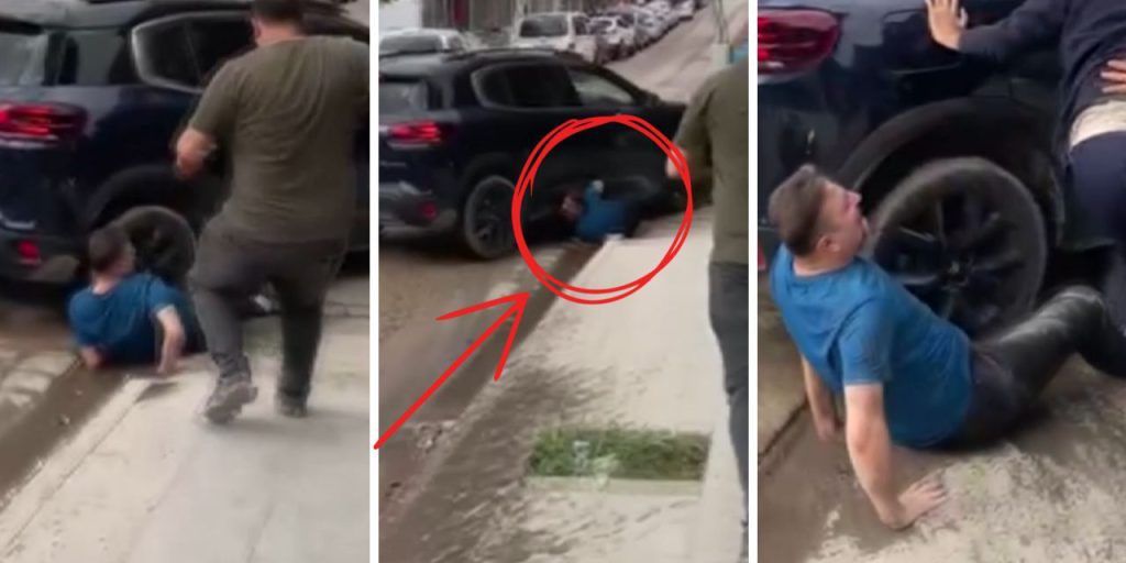 Şırnak'ta yol verme kavgası faciayla bitti: Tartıştığı adamı böyle ezdi!