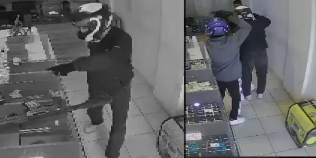 Due ladri armati rapinano gioielleria a Hatay in tre minuti, episodio registrato