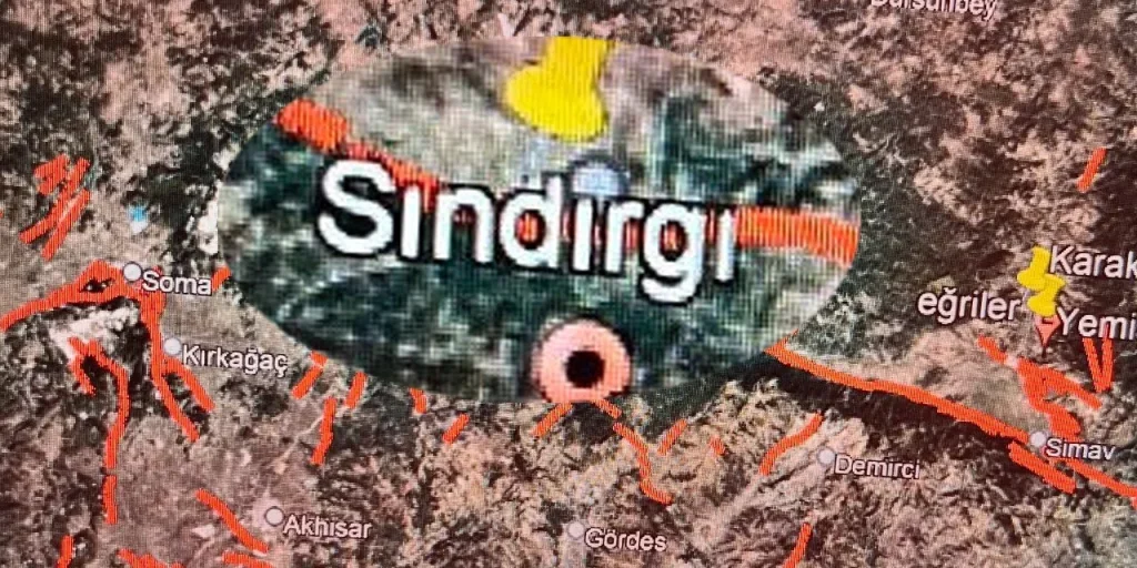 Sındırgı: calo delle scosse e previsione di terremoti di magnitudo 4‑5 a dicembre