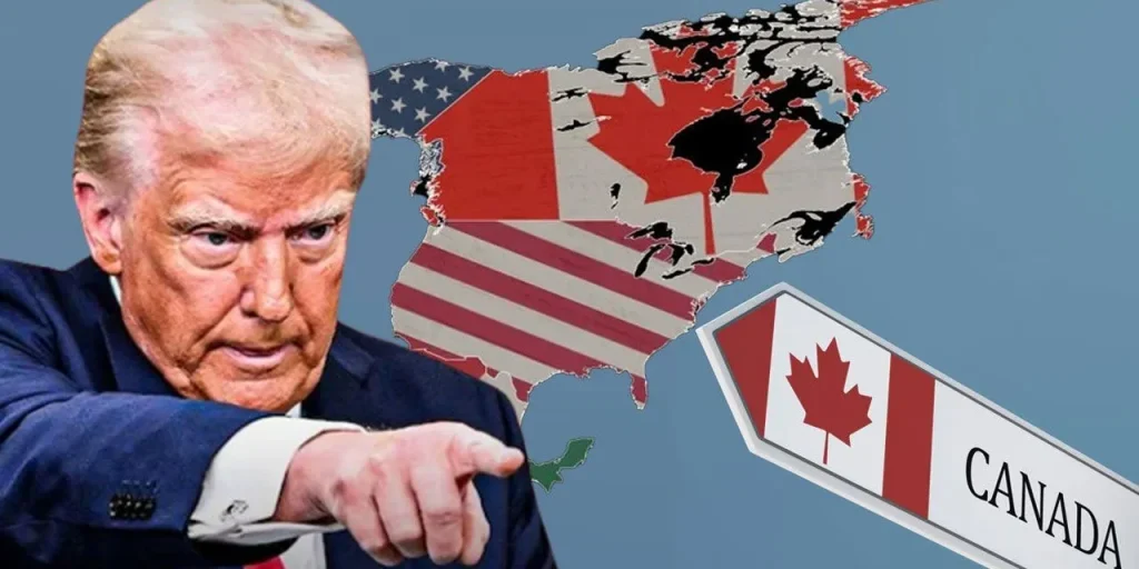 Trump sostiene che la Cina minaccia il Canada