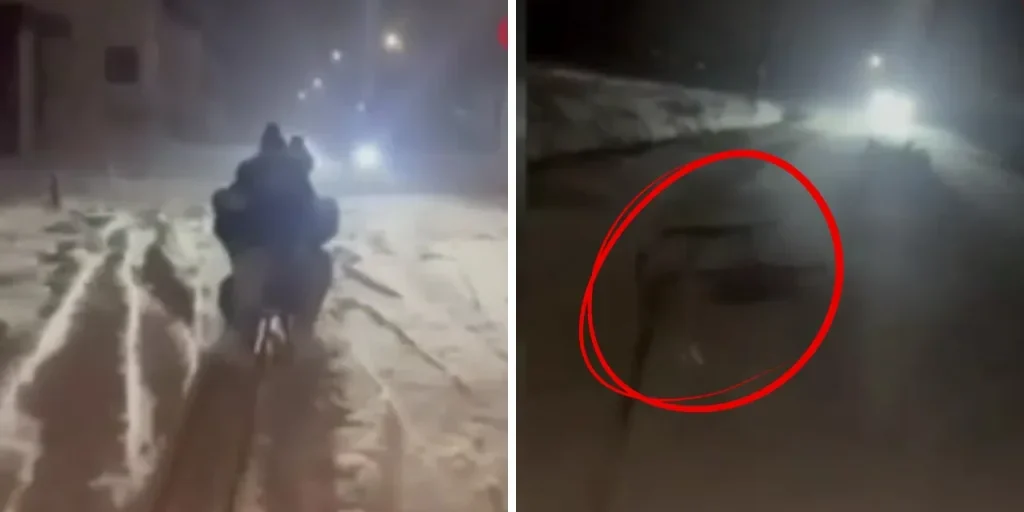 Incidente in Serbia: due ragazze rimaste sotto un veicolo dopo caduta da carro in un evento invernale.