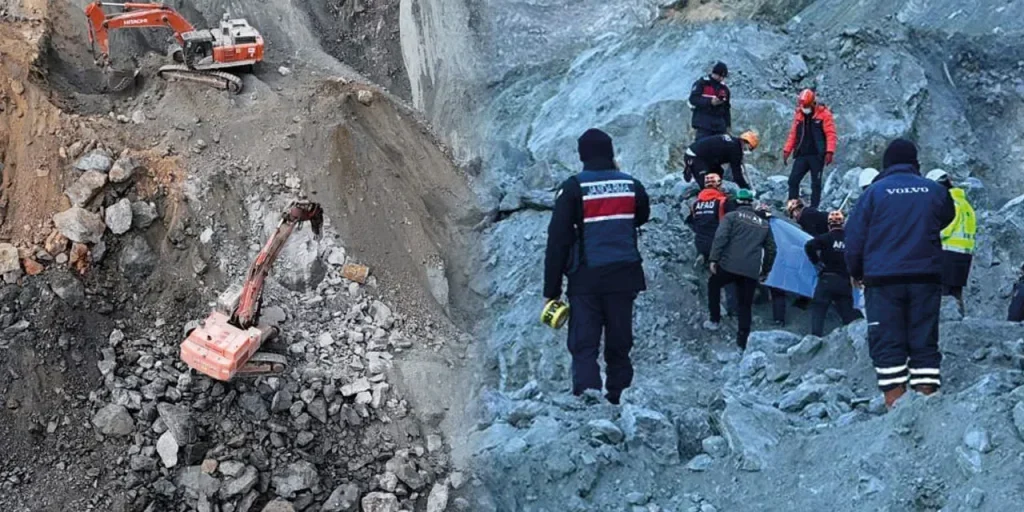 Corpo di responsabile di cantiere ritrovato 28 giorni dopo crollo in miniera di ferro a Divriği, Sivas