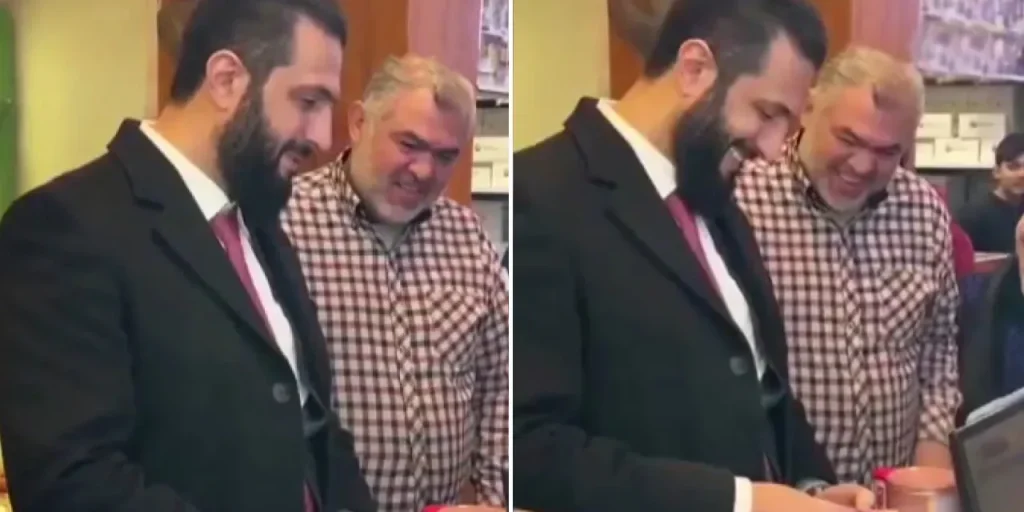 Presidente Şara in Damasco: spesa quotidiana nonostante voci di attentato