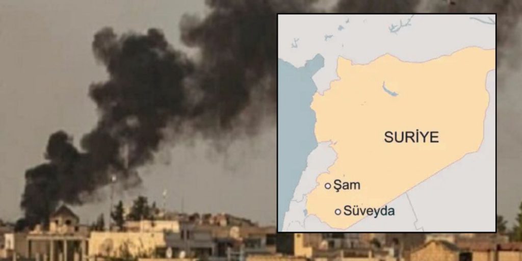Suriye'nin başkenti Şam'da şiddetli patlama! Can kaybı ve yaralı var mı?