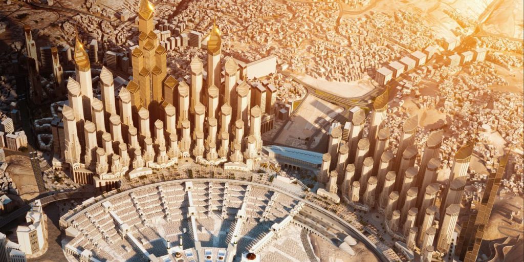 Mekke'nin kalbine hançer! 12 milyon metrekarelik 'King Salman Gate' projesi duyuruldu