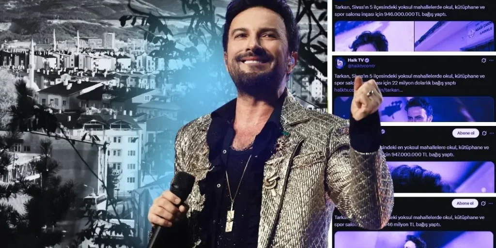 Tarkan non ha donato fondi a Sivas: dichiarazione ufficiale