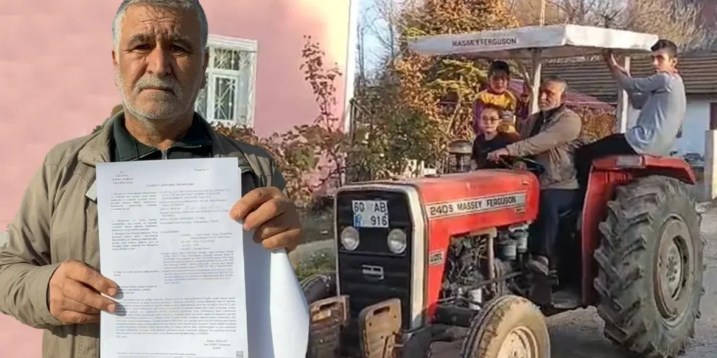 Agricoltore di Tokat multato per attraversamento ponte senza pagare pedaggio