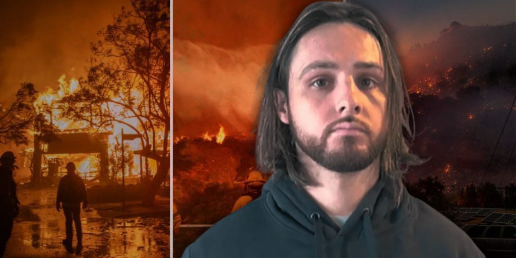 Telefonundan alevler içinde kalmış şehir tasviri çıktı! 12 kişinin hayatını kaybettiği Los Angeles yangınlarında gözaltı geldi