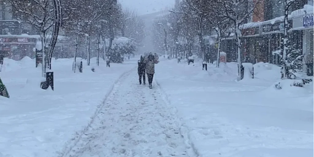 Temperatura record di -21°C registrata in Turchia