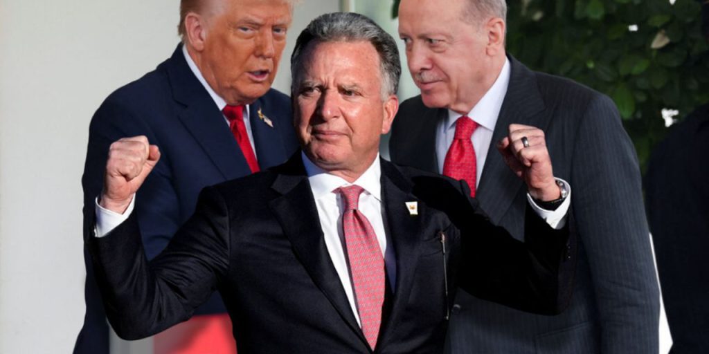 L'Inviato di Trump Ringrazia Erdogan per il Ruolo Chiave nella Pace in Medio Oriente