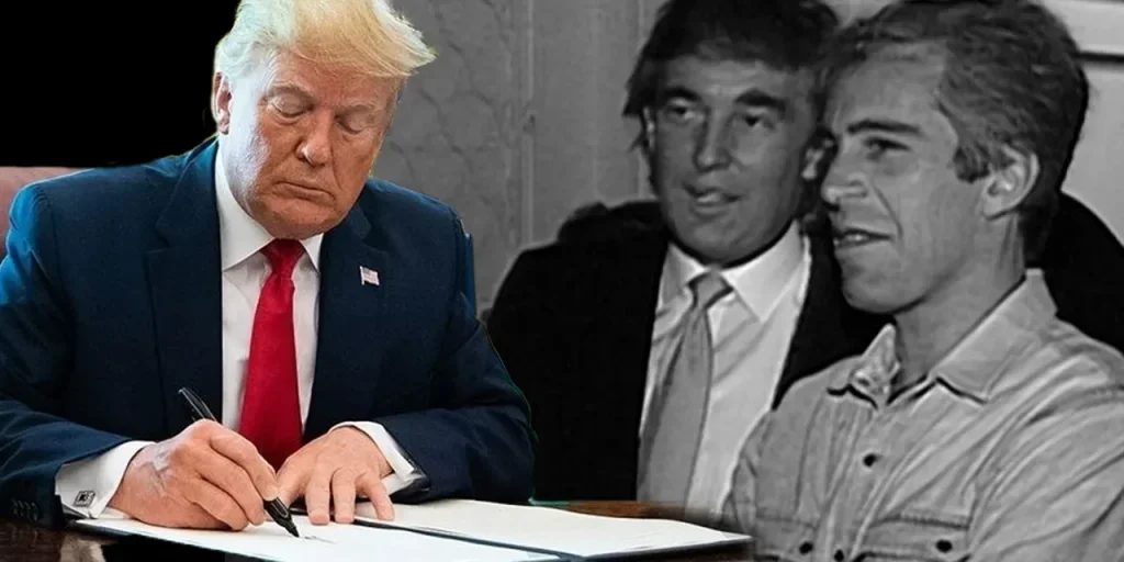 Trump firma legge che rende pubblici i documenti su Jeffrey Epstein