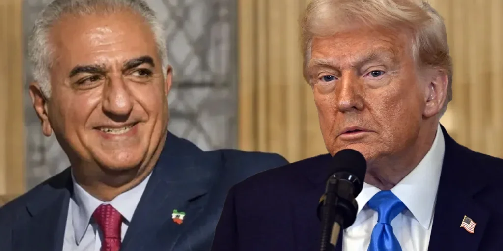 Trump promette riconoscimento di Israele se Riza Pahlavi diventa capo dell'Iran