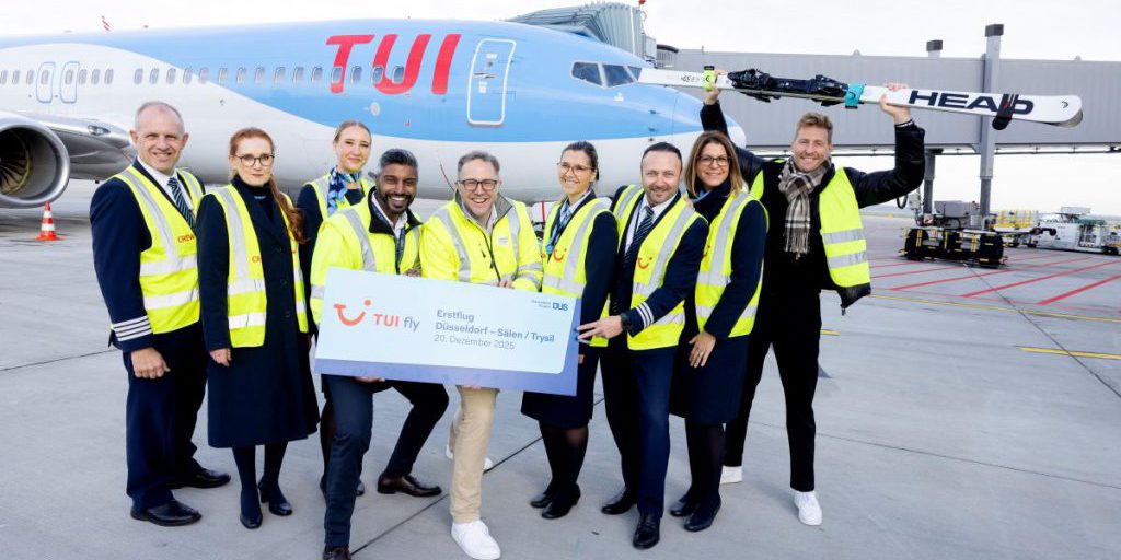 L'aeroporto di Düsseldorf lancia un nuovo servizio per gli appassionati di sport invernali