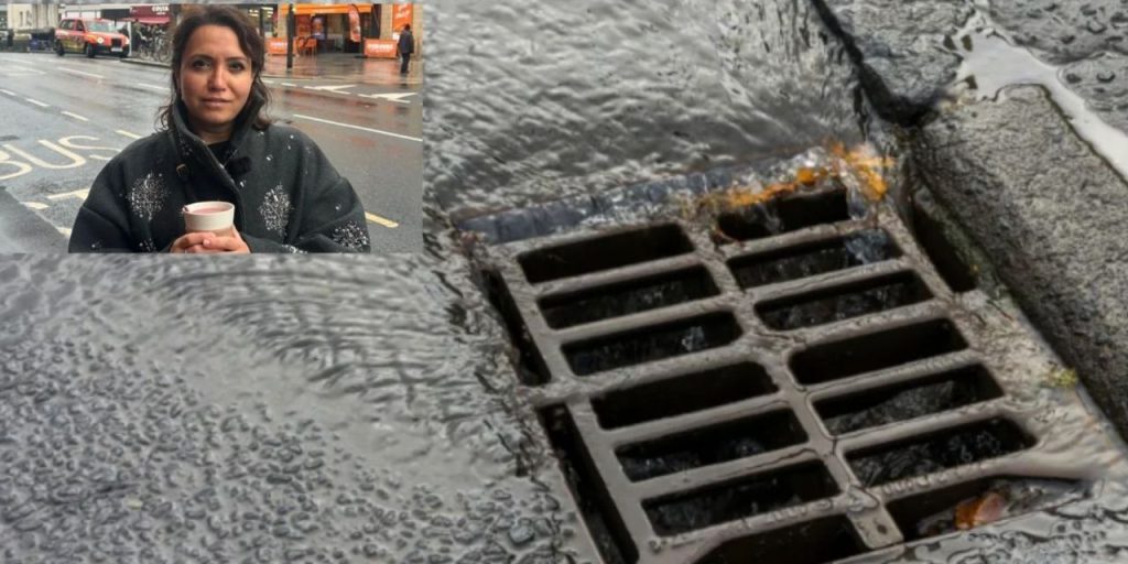 Donna di origine turca multata 150 sterlini per aver versato il caffè nella fogna a Londra