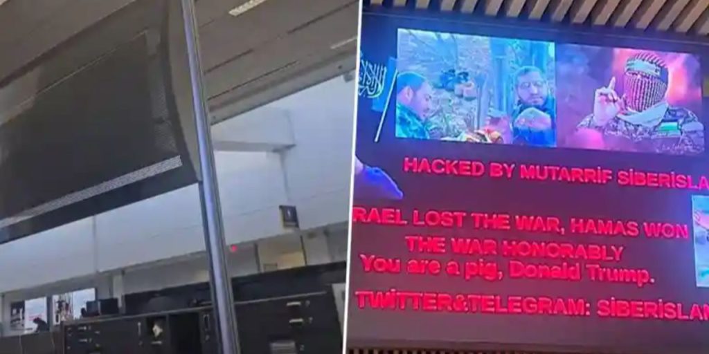 Türk hackerlar ABD ve Kanada havalimanlarında hoparlörleri ele geçirdi: Özgür Filistin!