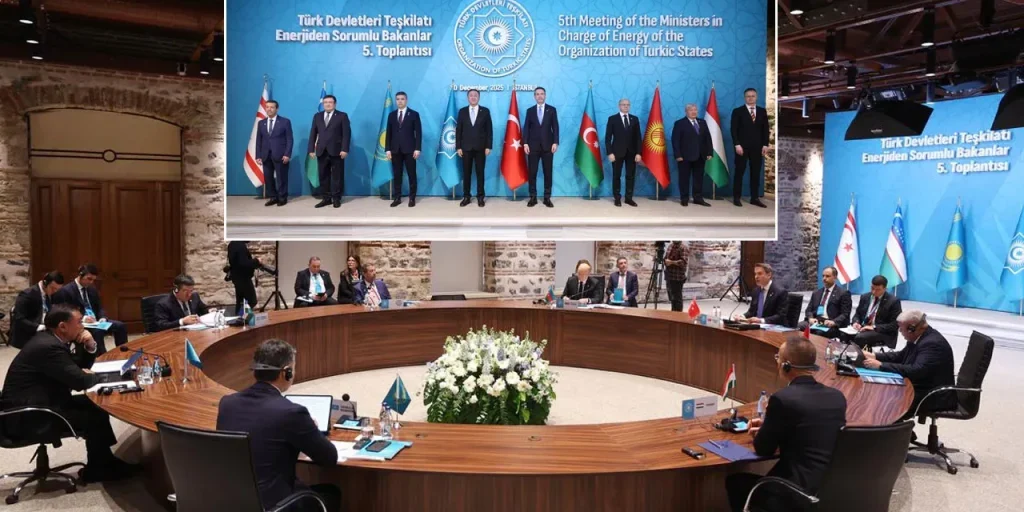 Il ministro dell’Energia invita i paesi turci a cooperare sull’integrazione energetica con la linea Hazar e il Corridoio Verde