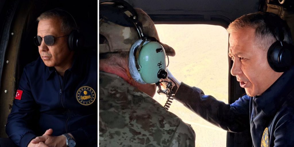 Ministro dell'Interno Turco Effettua Controllo Aereo per Garantire Sicurezza Nazionale nella Regione di Hakkari