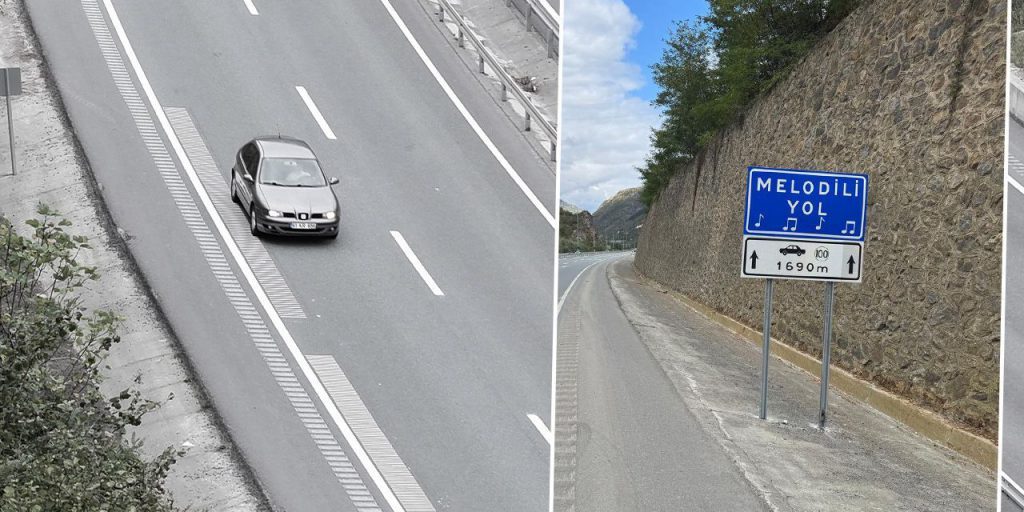 Türkiye'nin üçüncü melodili yolu Trabzon'da! İşte çalan o marş...