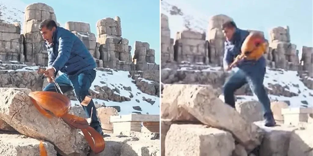 Musicista taglia parte del patrimonio di Kommagene per protestare contro l'intelligenza artificiale