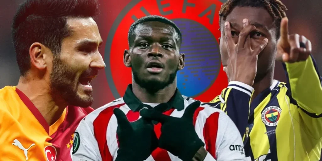 Punti UEFA aggiornati: Galatasaray perde, Fenerbahçe pareggia, Samsunspor resta leader