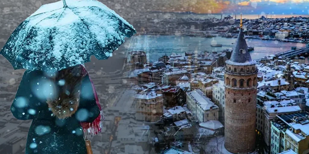 Neve e pioggia mista a Istanbul: 19 quartieri colpiti