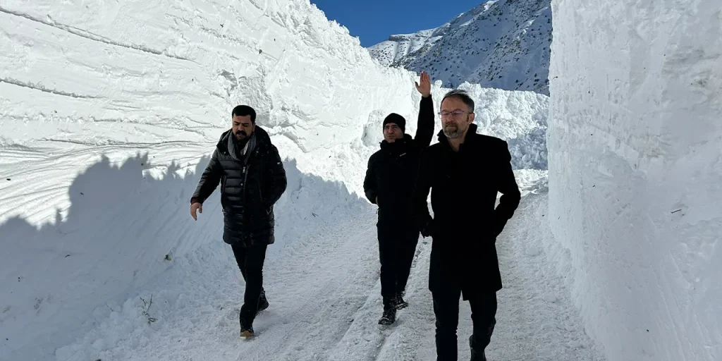 Scivoli di neve chiudono la strada Van-Çatak per quattro giorni