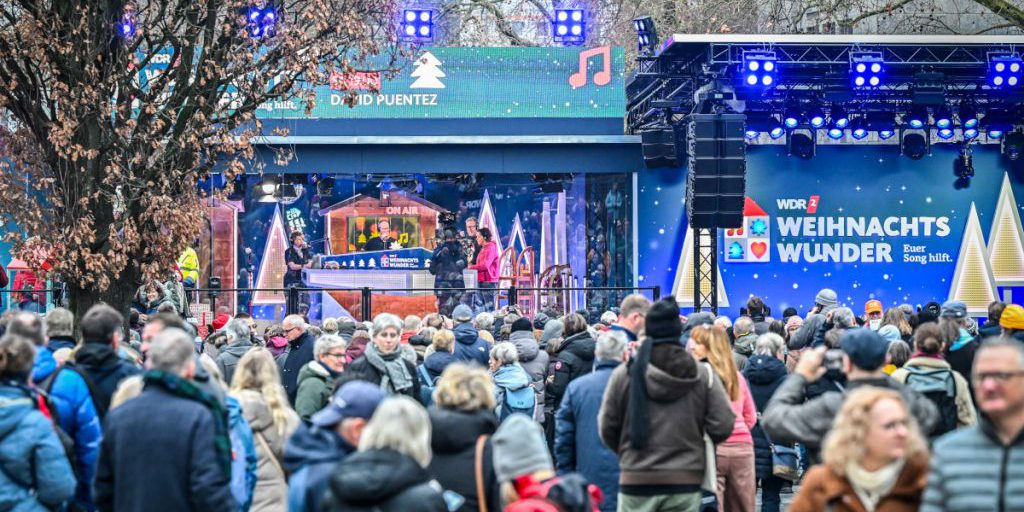 Annuncio inaspettato durante il WDR2‑Weihnachtswunder a Essen