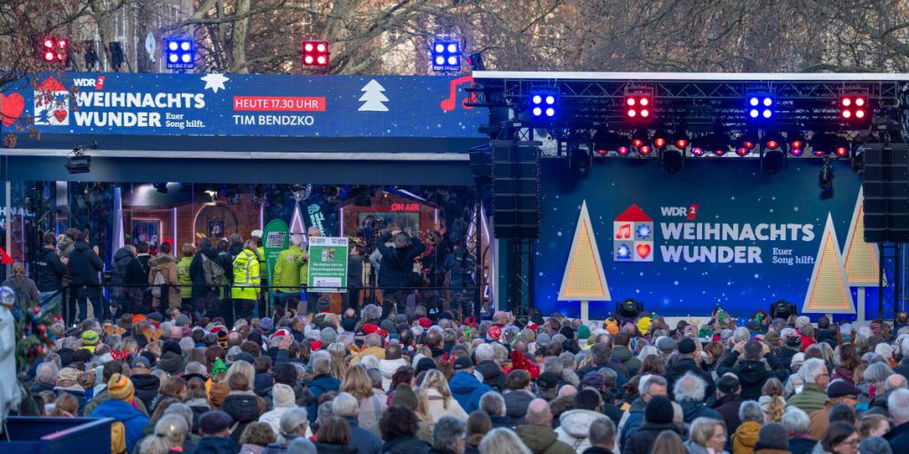 Un uomo di Nordrhein-Westfalen resta sveglio per quattro giorni per sostenere la campagna di beneficenza WDR-Weihnachtswunder